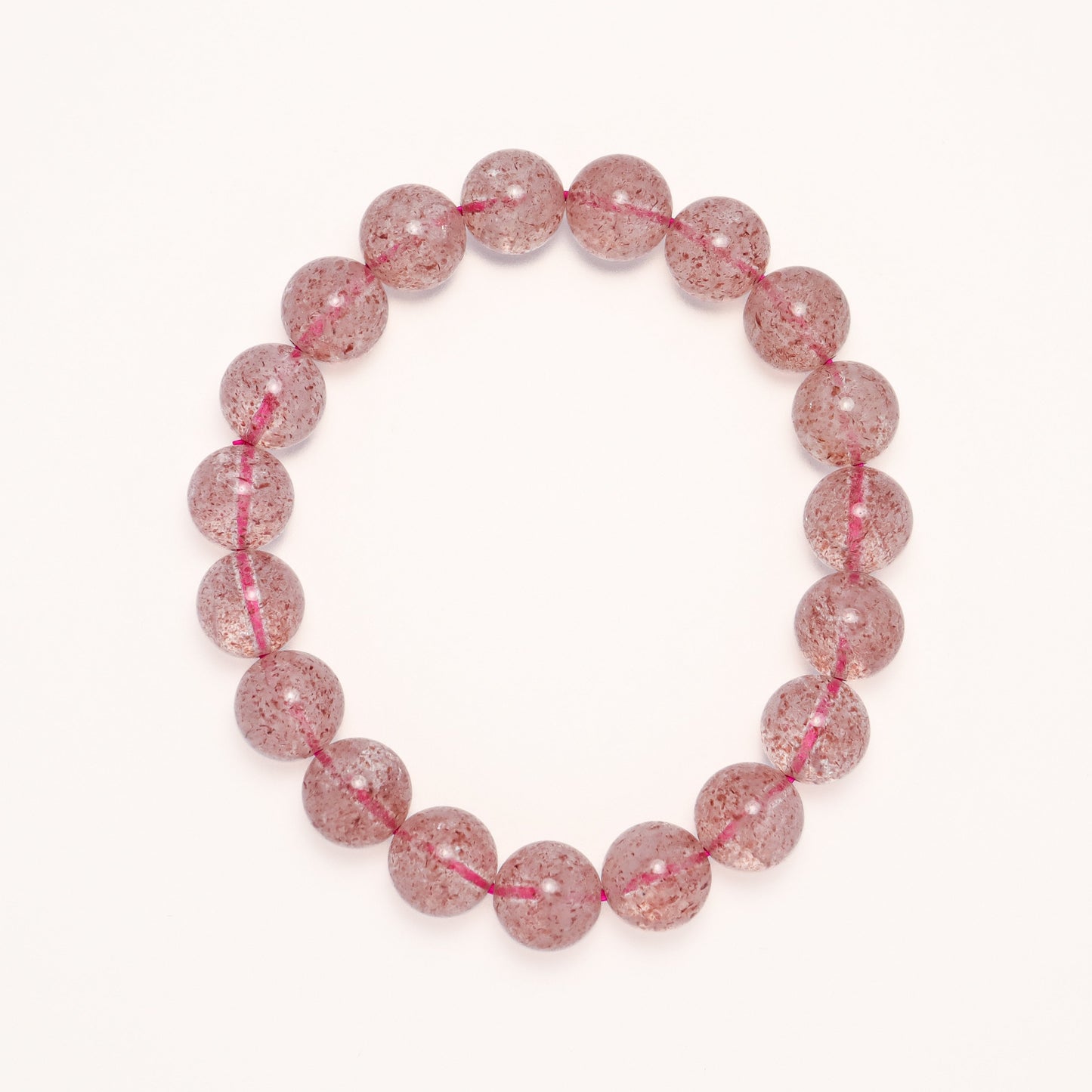 Pink Romance - Strawberry Quartz Bracelet