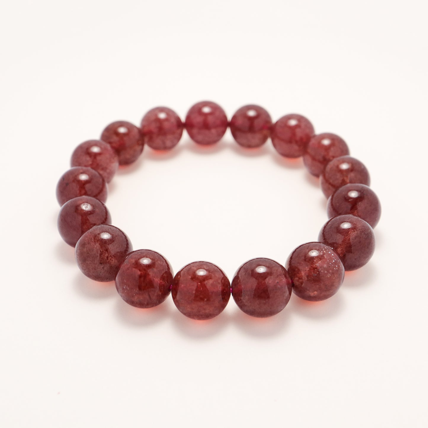 Romance Wedding - Strawberry Quartz Bracelet