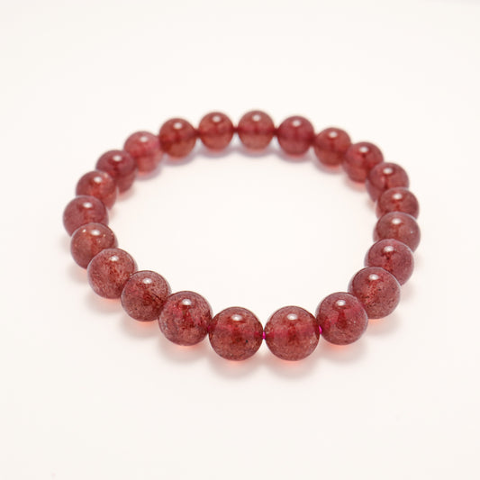 Strawberry Romance - Strawberry Quartz Bracelet