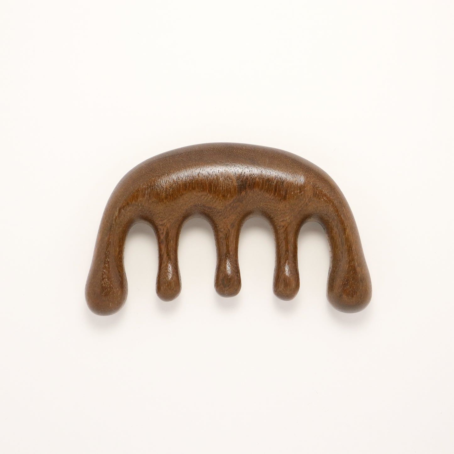 Five Fingers Golden Sandalwood Massage Comb