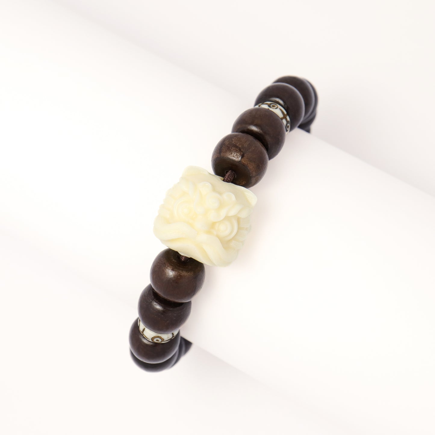 Thriving - Awakening Lion Abelia Biflora Wood Bracelet