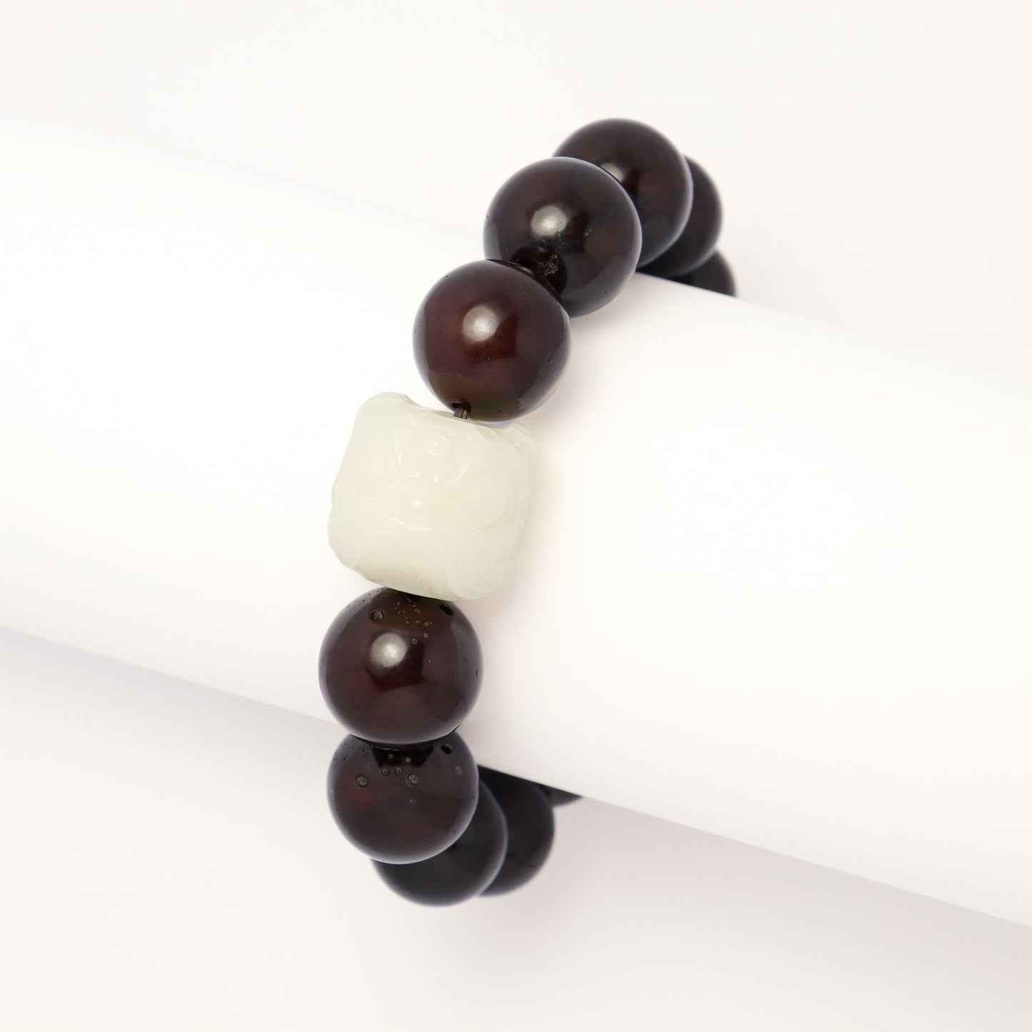 Fortune Luck - Awakening Lion Dark Brown Syagrus Romanzoffiana Bracelet