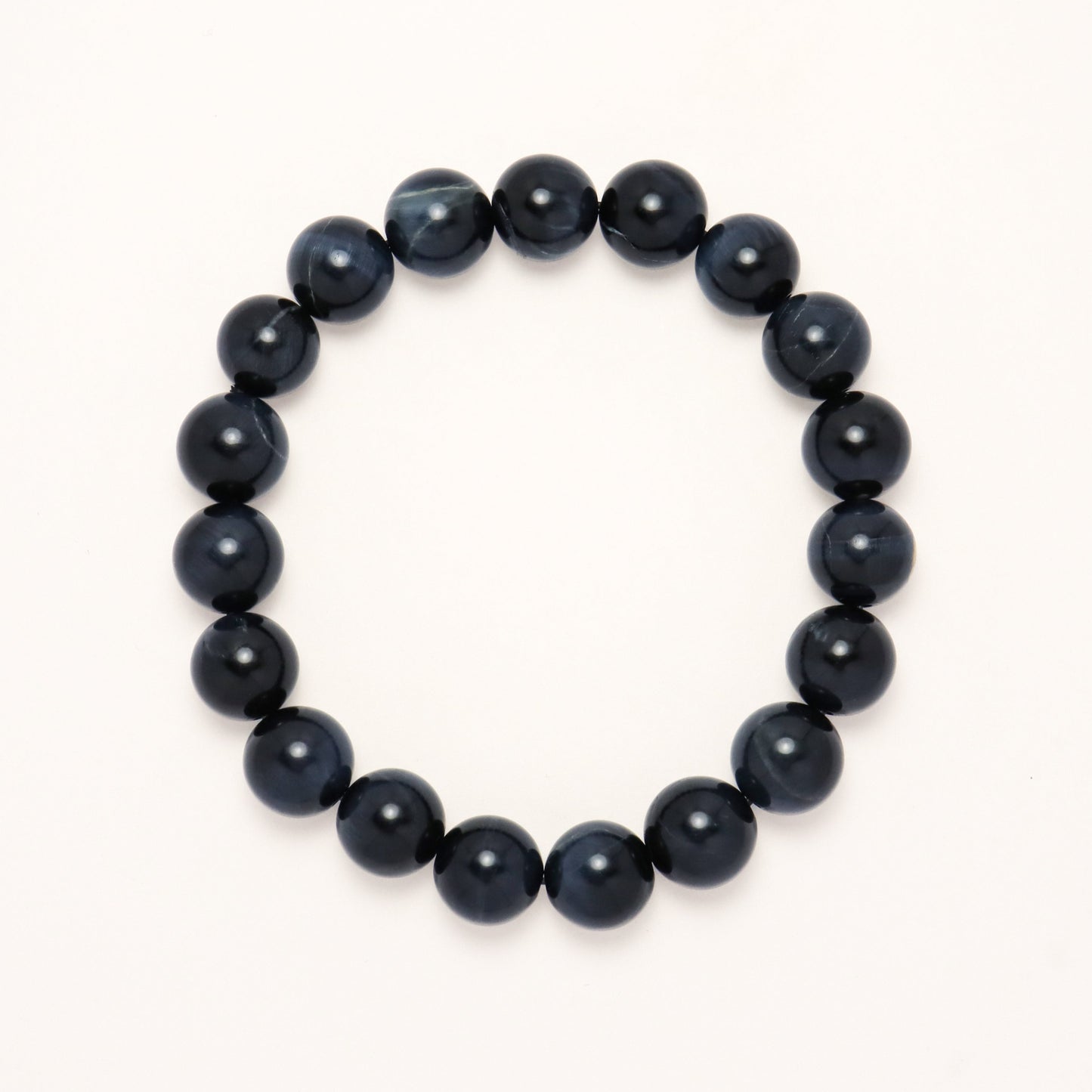 Dark Emperor - Blue Tiger Eye Stone Bracelet