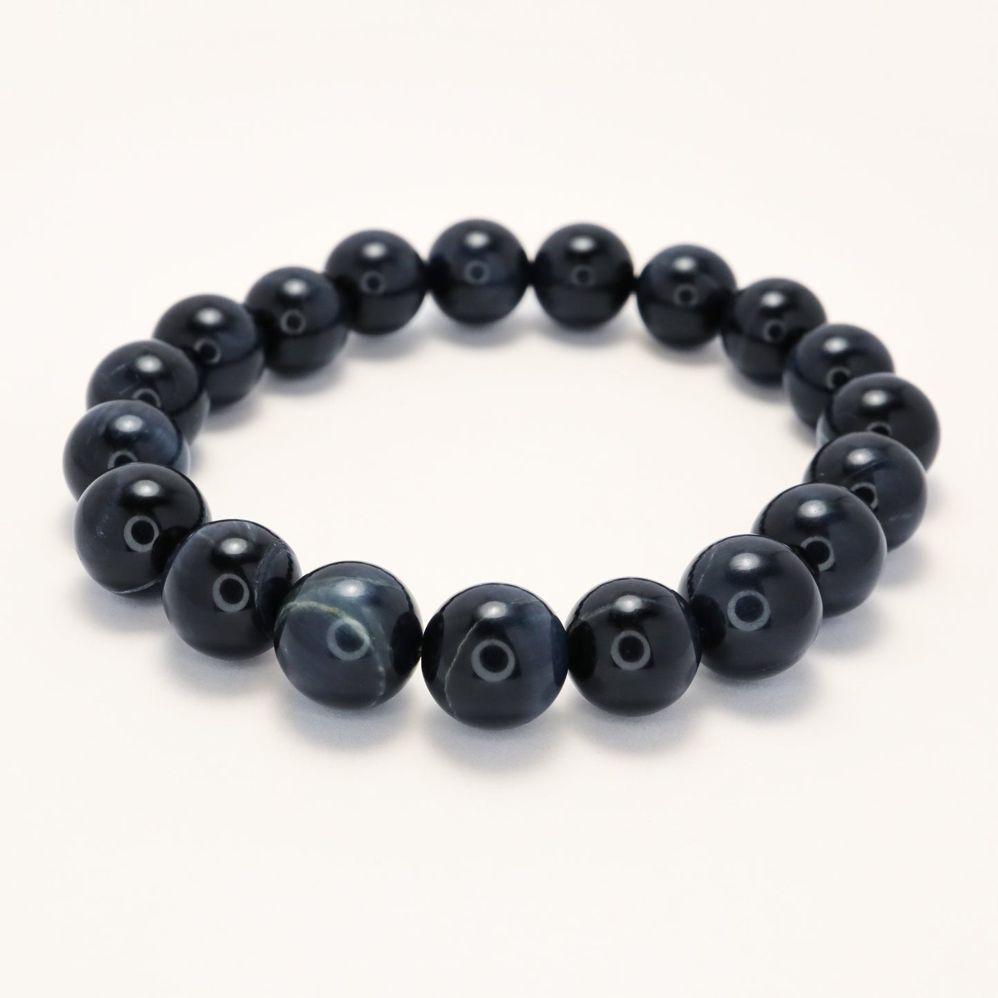 Dark Emperor - Blue Tiger Eye Stone Bracelet