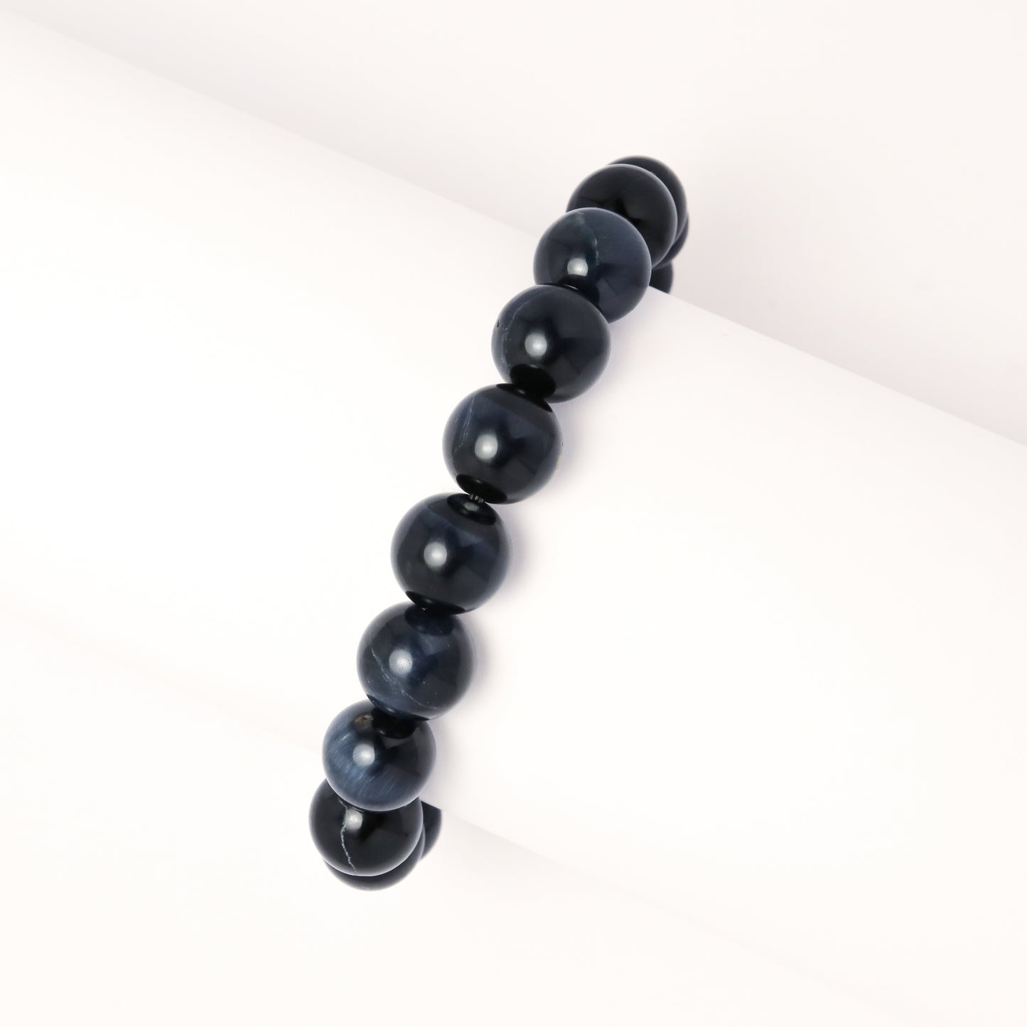 Dark Emperor - Blue Tiger Eye Stone Bracelet