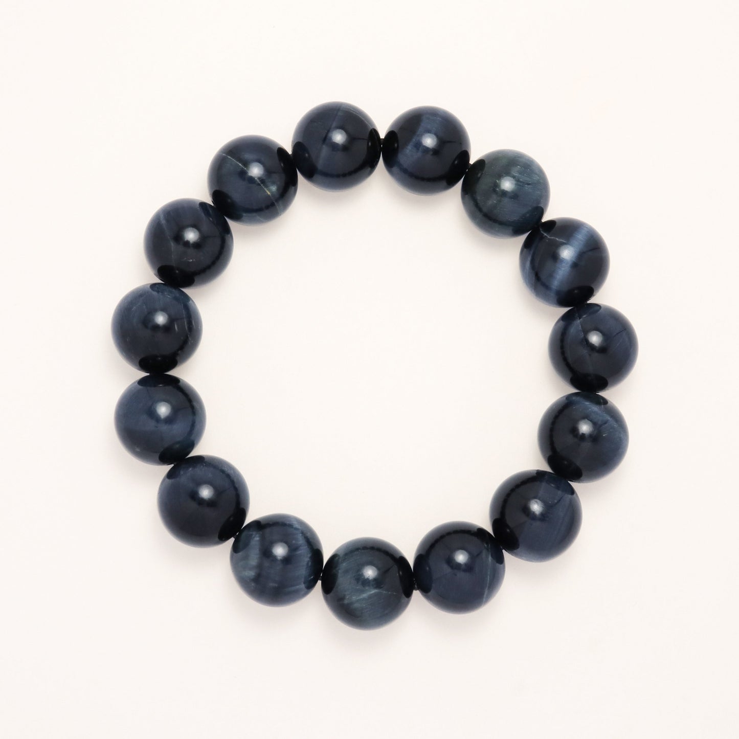 Dark Emperor - Blue Tiger Eye Stone Bracelet