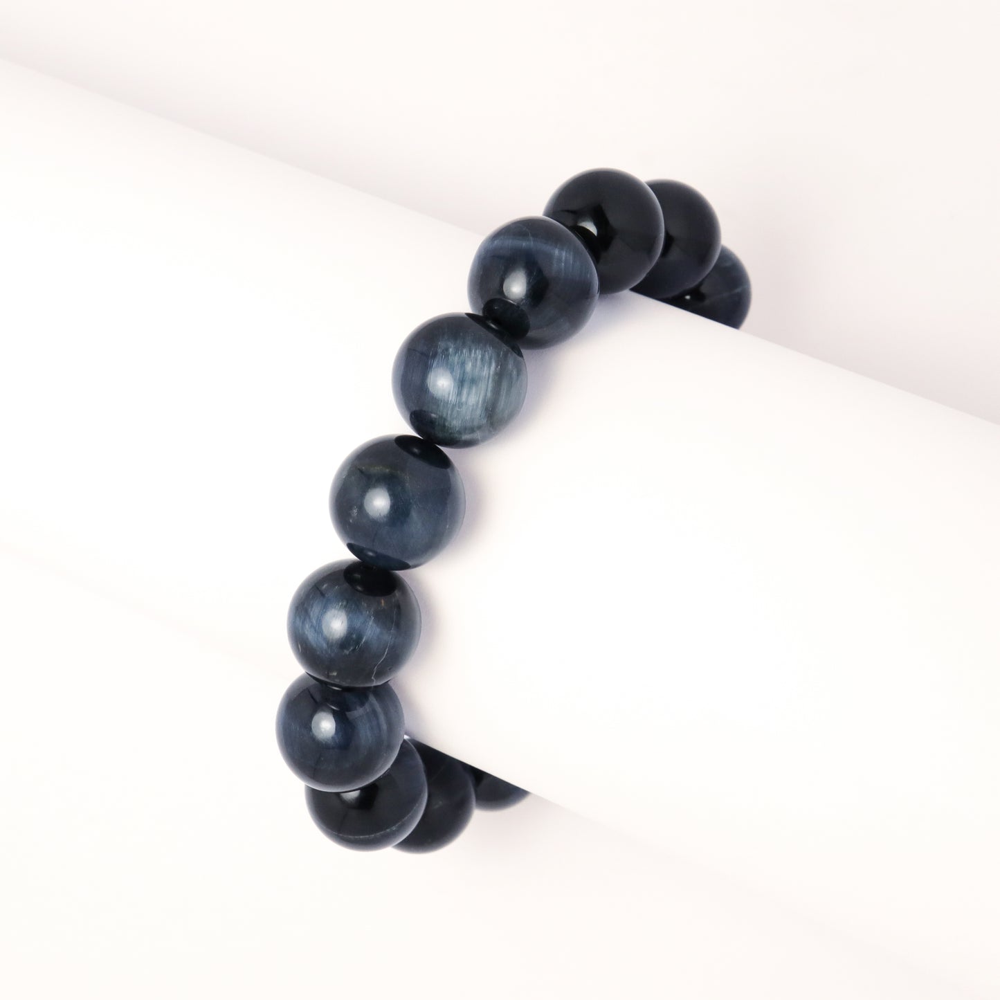 Dark Emperor - Blue Tiger Eye Stone Bracelet