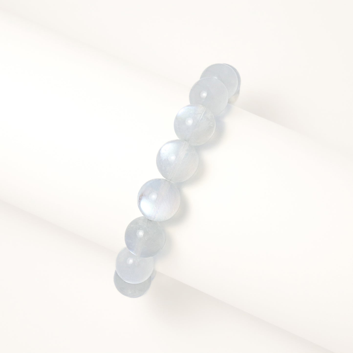High Grade Natural Blue Shine Moonstone Bracelet (11mm)