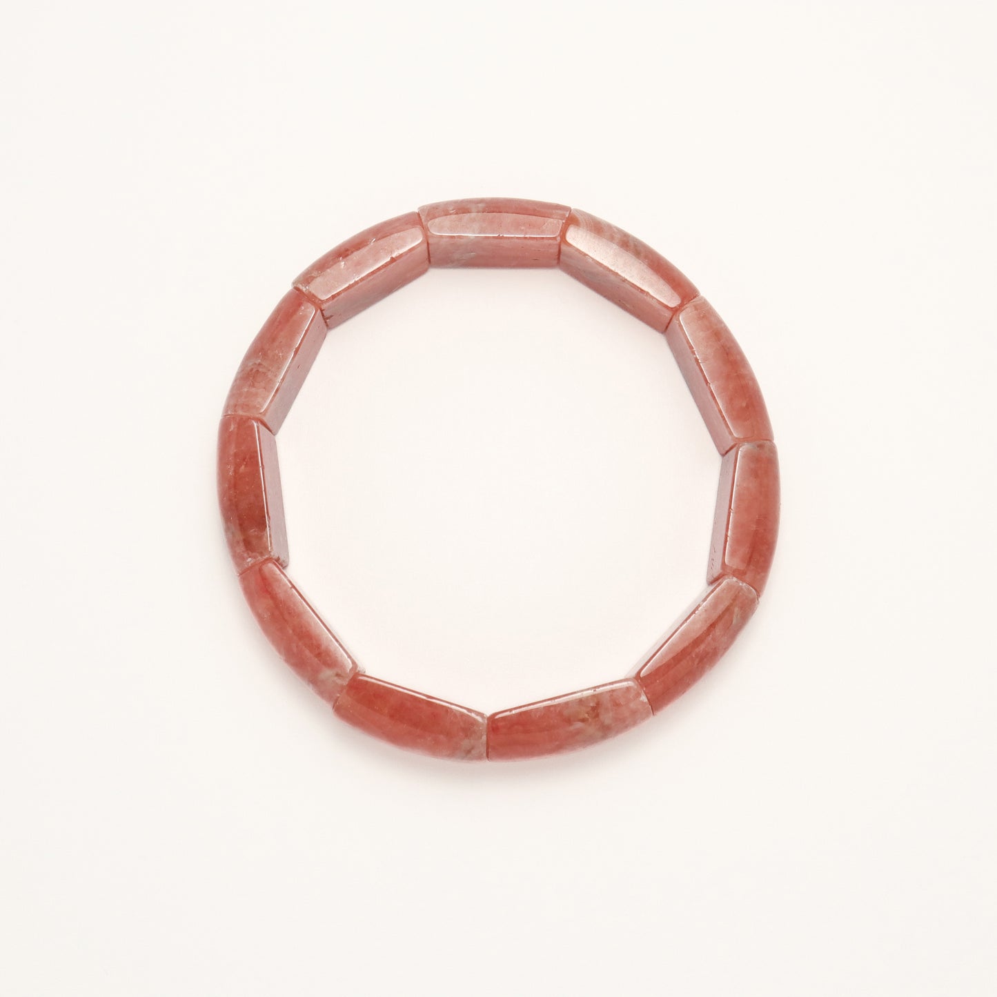 Goddess Guardian - Rhodochrosite Cube Bracelet