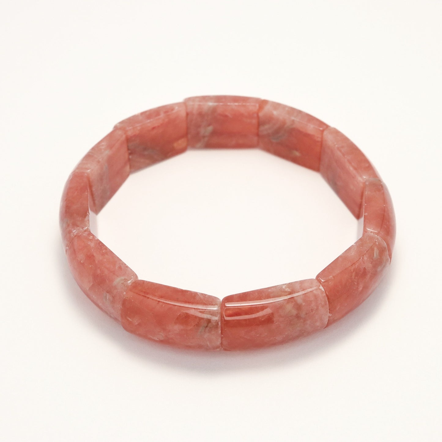 Goddess Guardian - Rhodochrosite Cube Bracelet