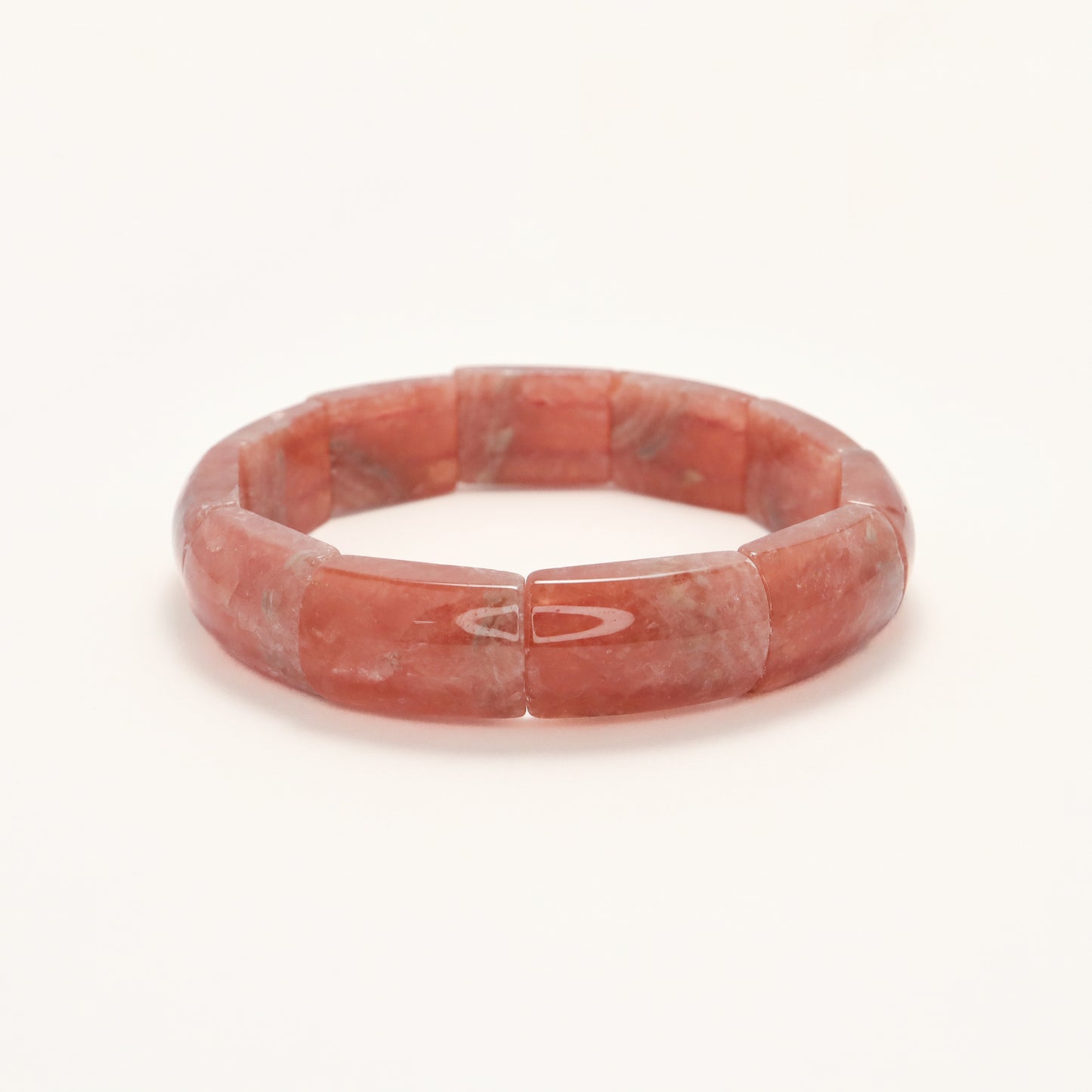 Goddess Guardian - Rhodochrosite Cube Bracelet