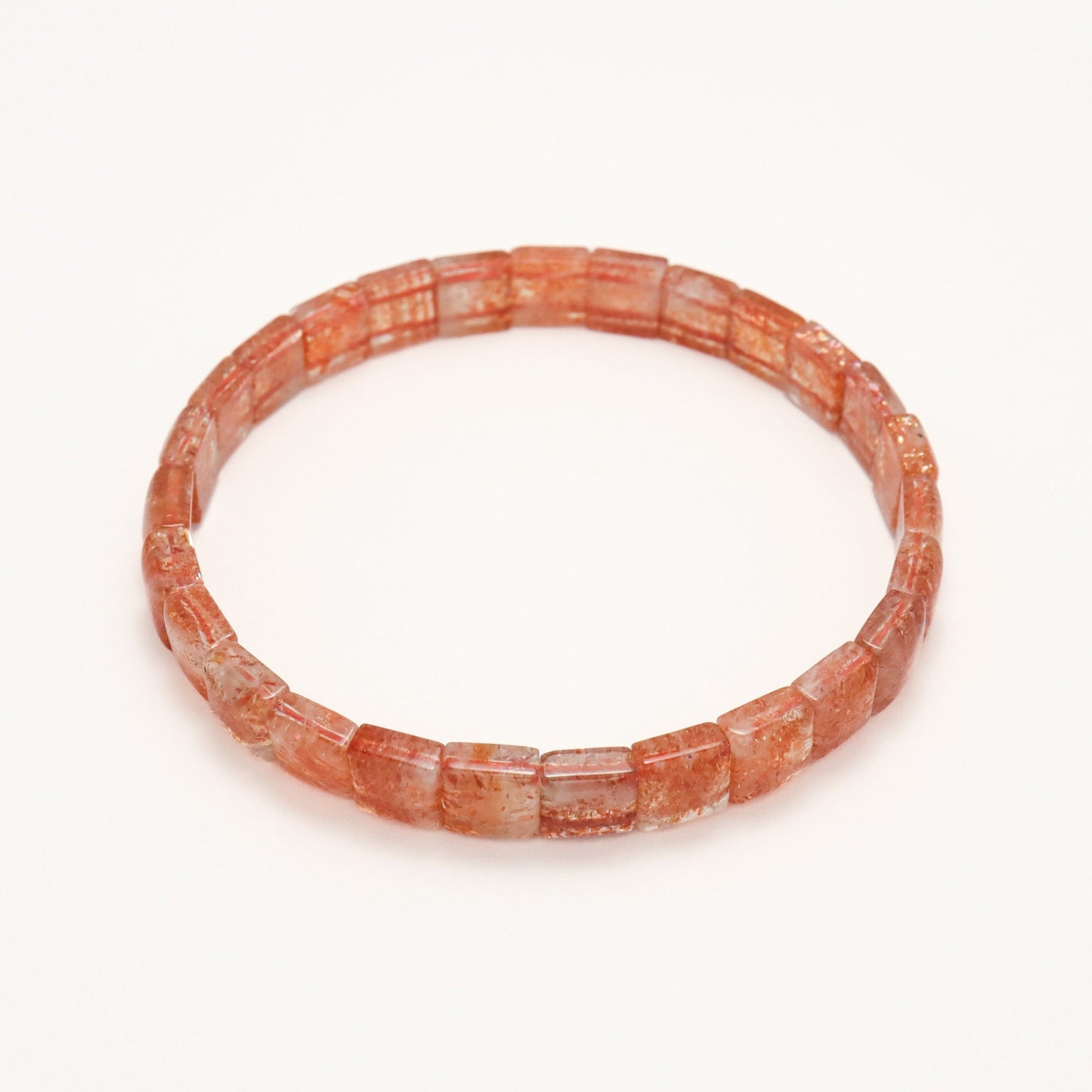 Apollo Pride - Golden Sunstone Cube Bracelet
