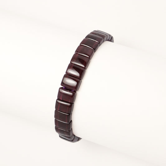 Loyalty - Ziyawu Garnet Cube Bracelet