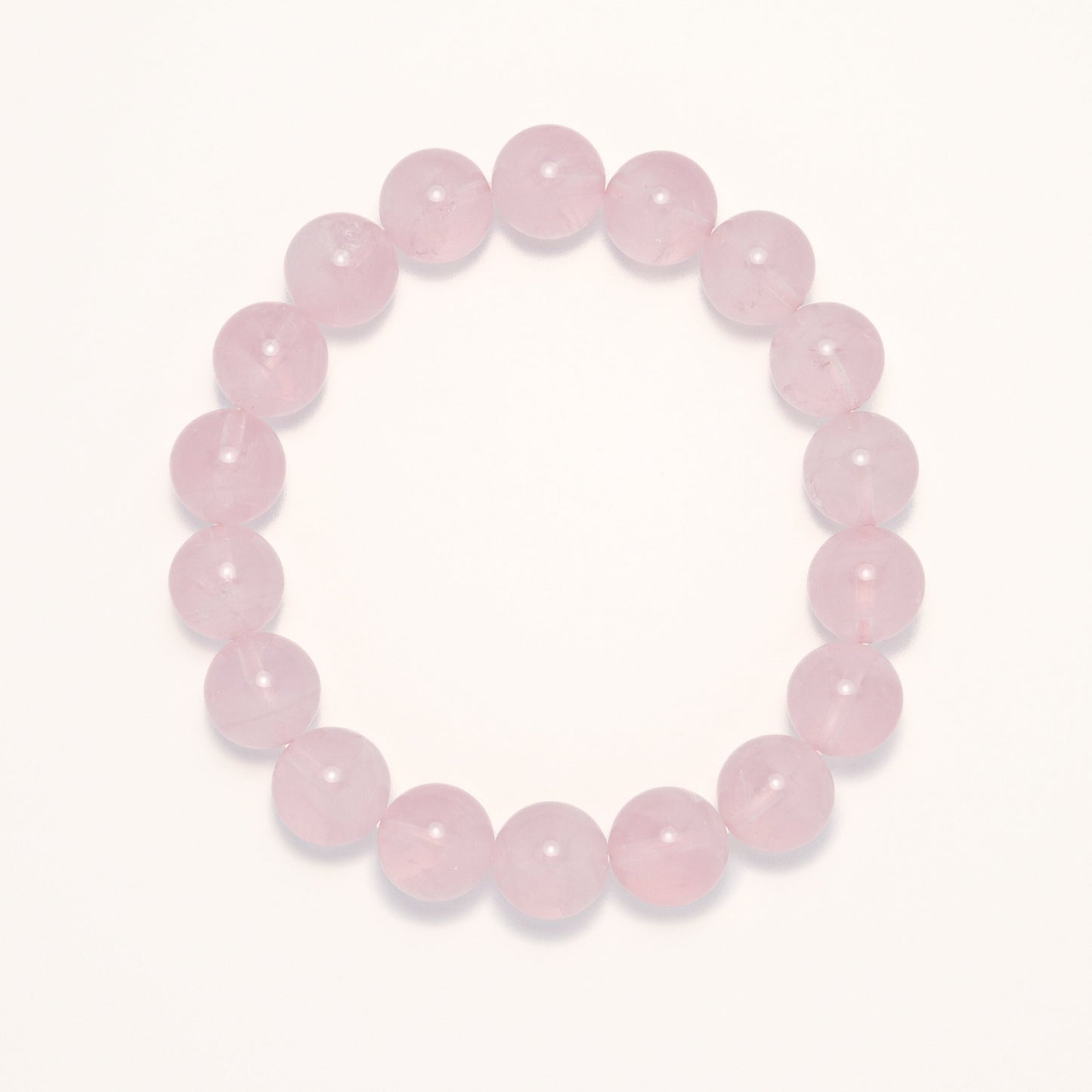 Aphrodite Love II - Grapefruit Rose Quartz Bracelet