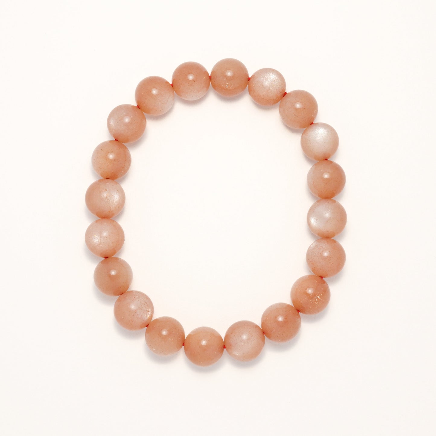 Love Light - Orange Moonstone Bracelet