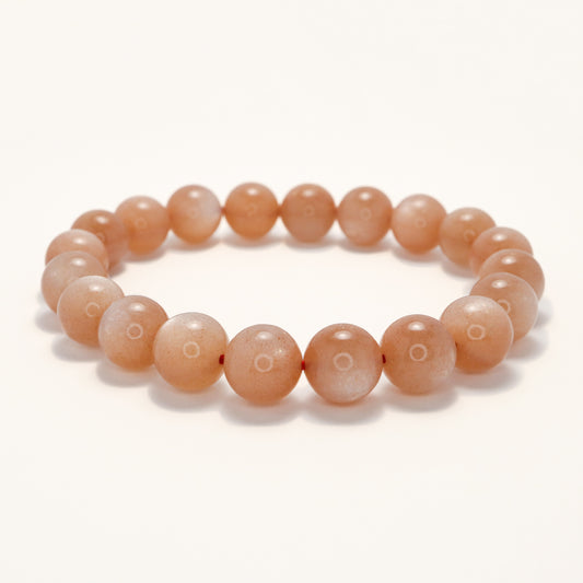 Love Light - Orange Moonstone Bracelet