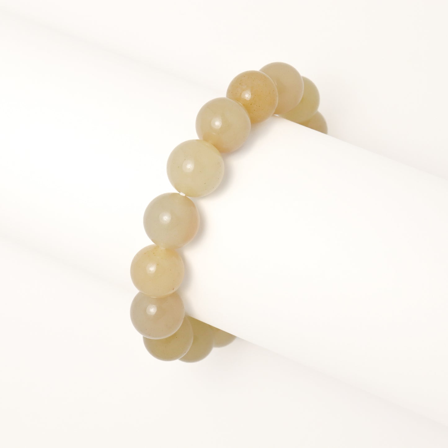 Yellow Strawberry Jam - She Tai Cui Jade Bracelet