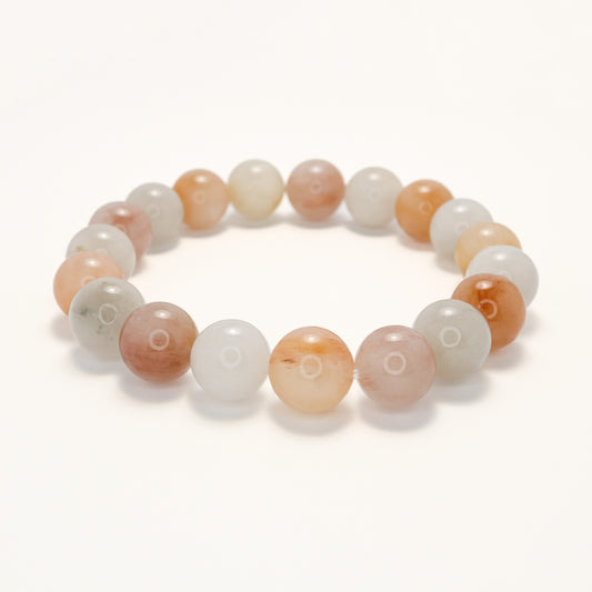 Nature Rainbow Rabbit Hair Rutilated Quartz Bracelet