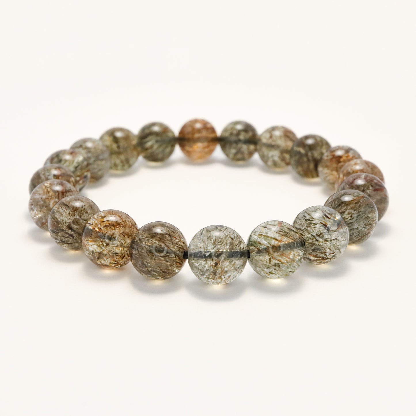 Sailboat - Black Golden Super Seven Crystal Bracelet