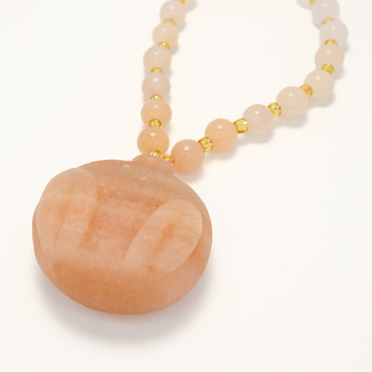 Pinky Rabbit - She Tai Cui Jade Raw Stone Hand Pieces / Sculpture Ornament