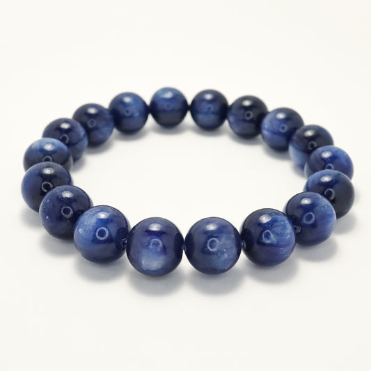 Understated Luxury - High Grade Blue Kyanite Bracelet (Female & Male)