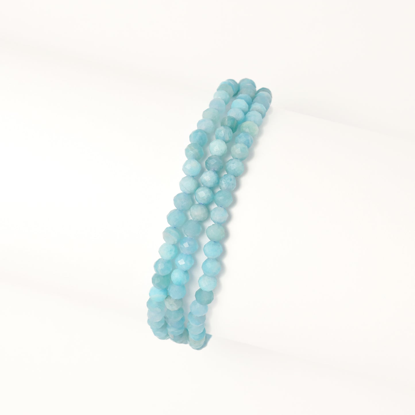 Sky & River - 3 Row Amazonite Bracelet