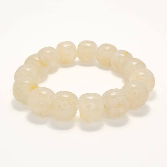 Yellow Strawberry Jam - She Tai Cui Jade Bracelet