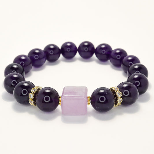 Magic Cube - Amethyst Bracelet