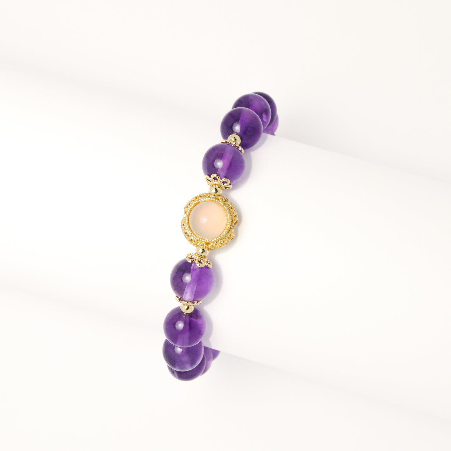 Spirituality - Vintage Chic Amethyst Bracelet