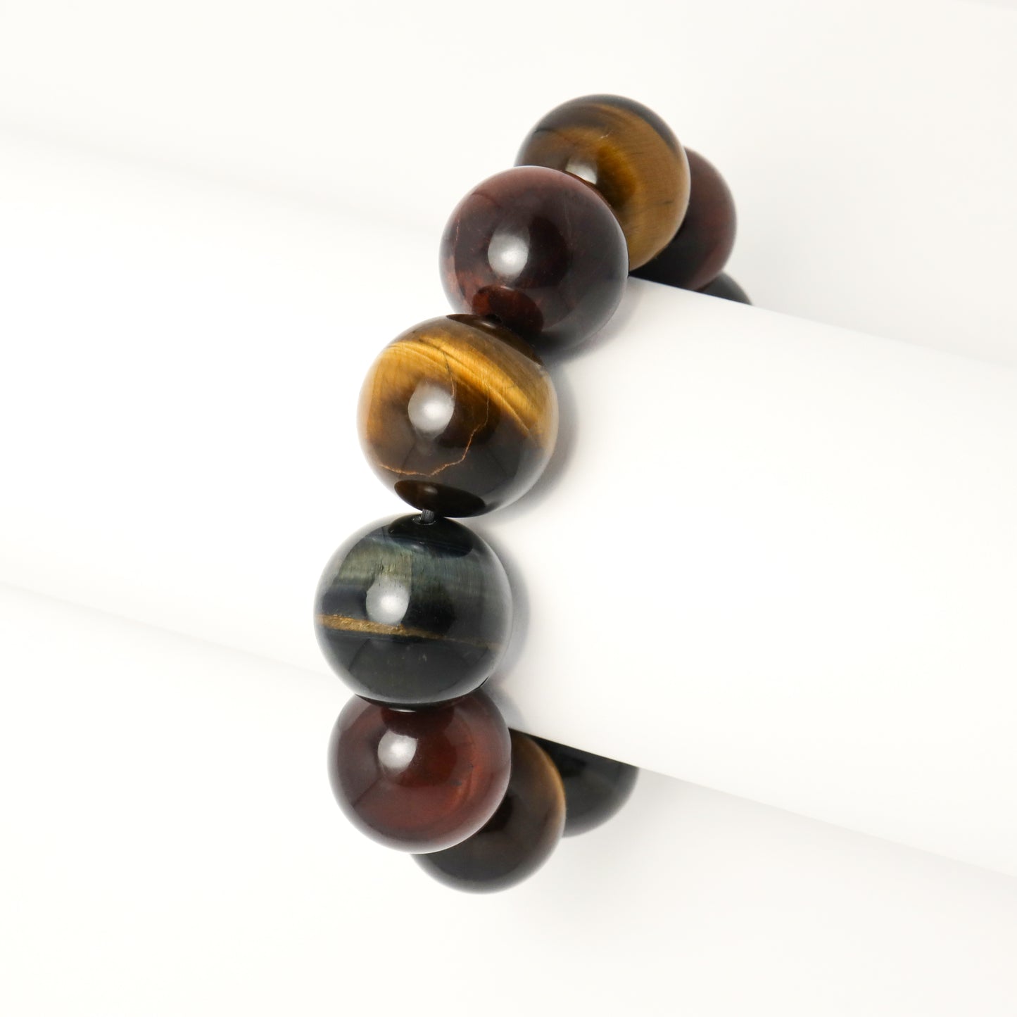 Empire Romance - Rainbow Tiger Eye Stone Bracelet (20mm)
