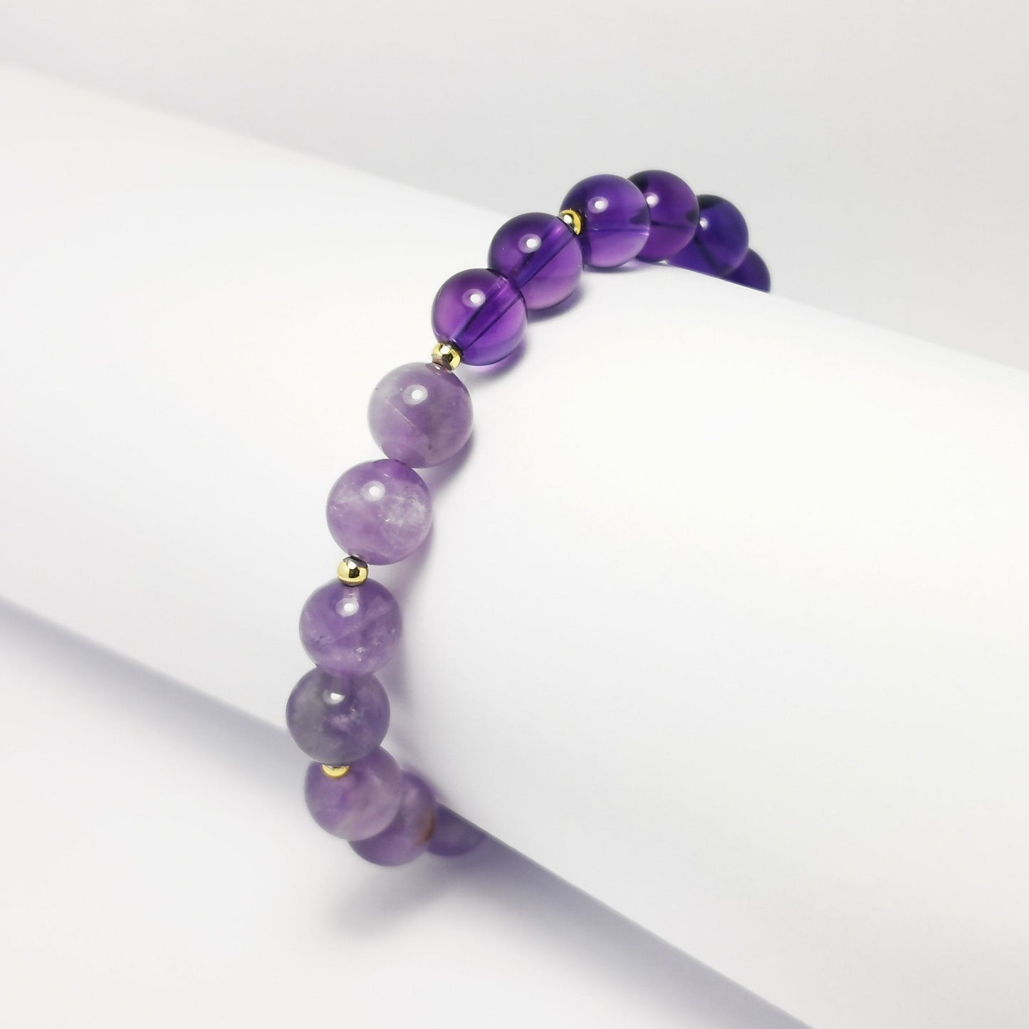 Dreams & Love - Amethyst & Lavender Amethyst Bracelet