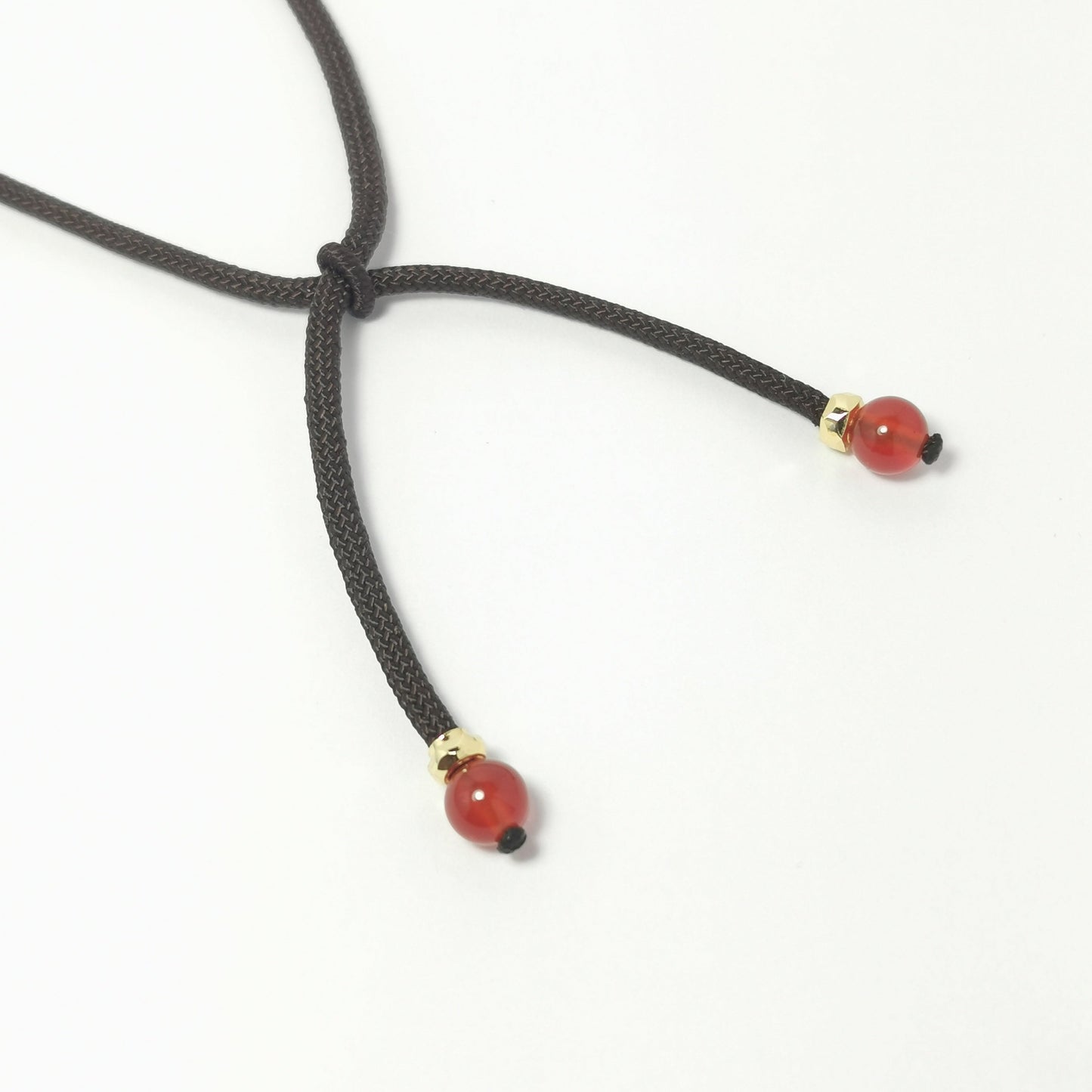 Oriental Myth - Yellow Agate & Carnelian Necklace