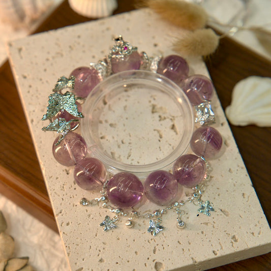 Amethyst Bracelet - Butterfly Dream
