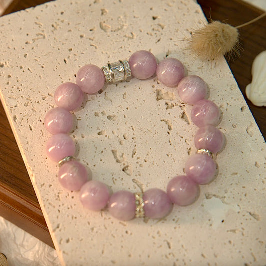 Kunzite Bracelet - Luminous Heart