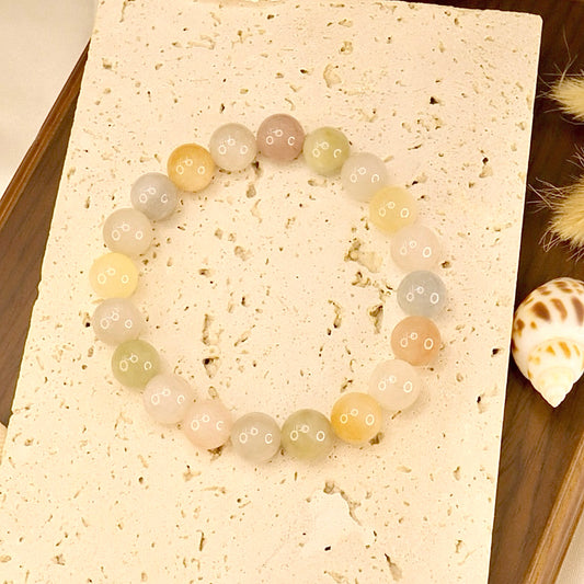 Rabbit Hair Quartz Bracelet - Rainbow Aura