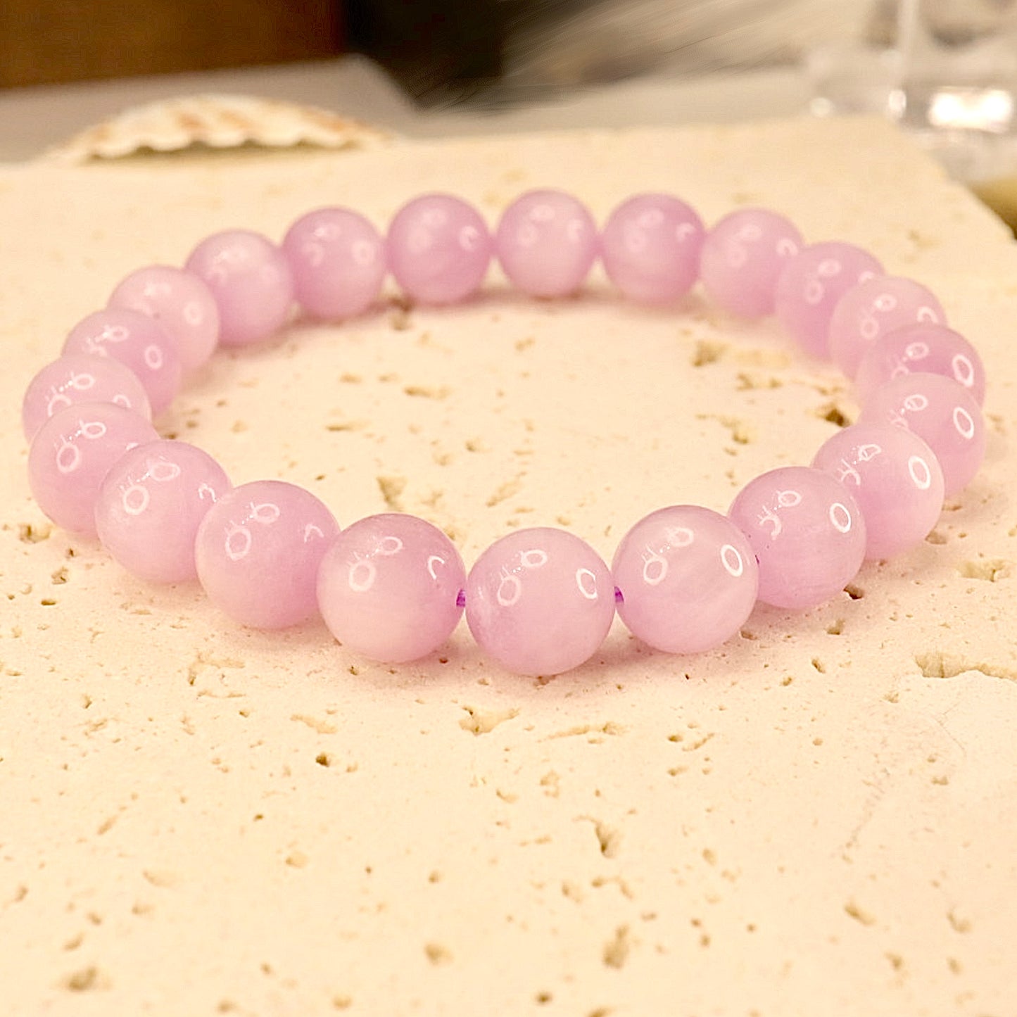 Kunzite Bracelet - Heartlight