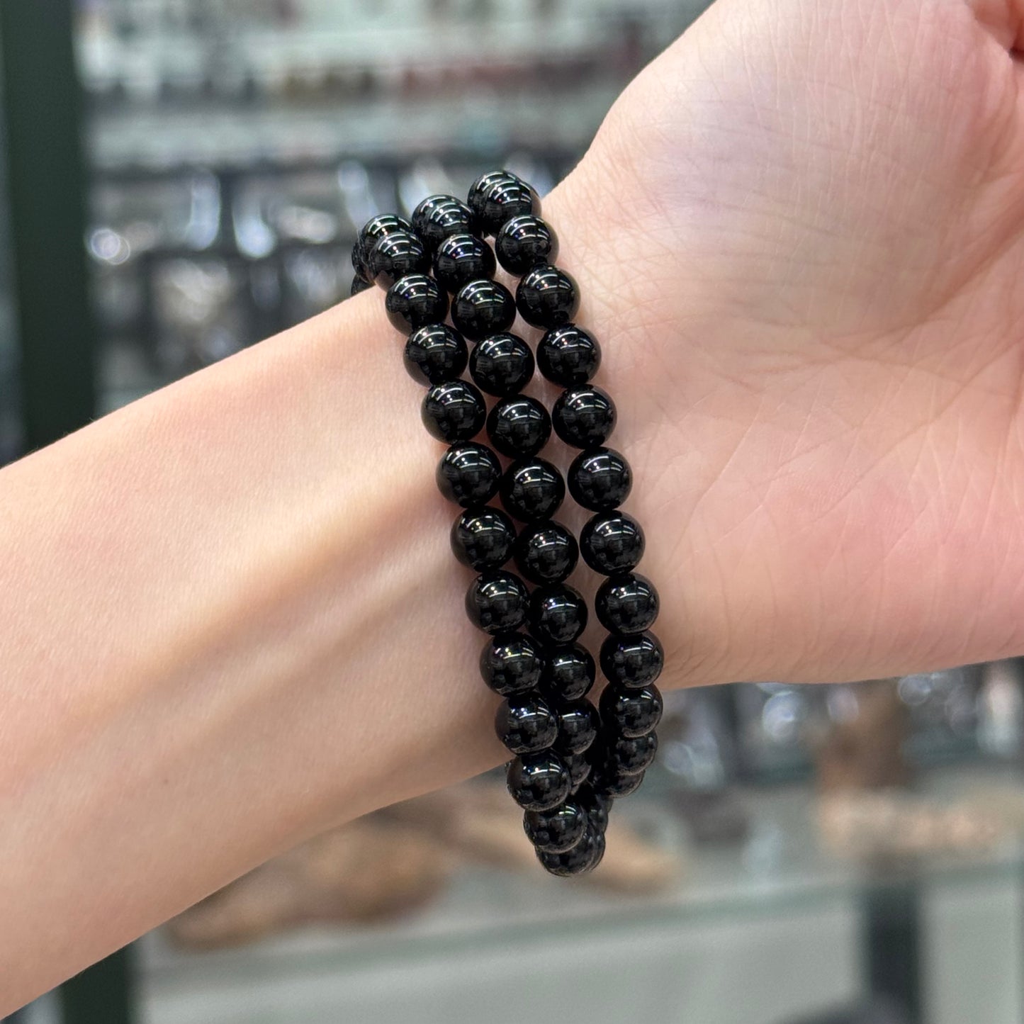Obsidian Bracelet - Natural Purity