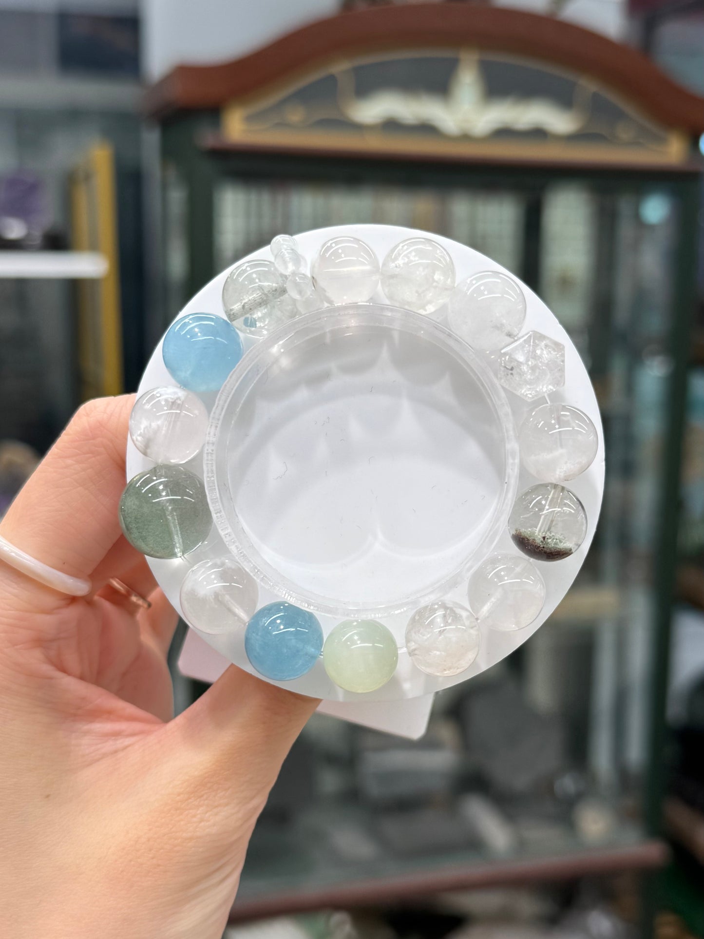 Phantom Quartz Multi-Gem Bracelet - Whispering Grove