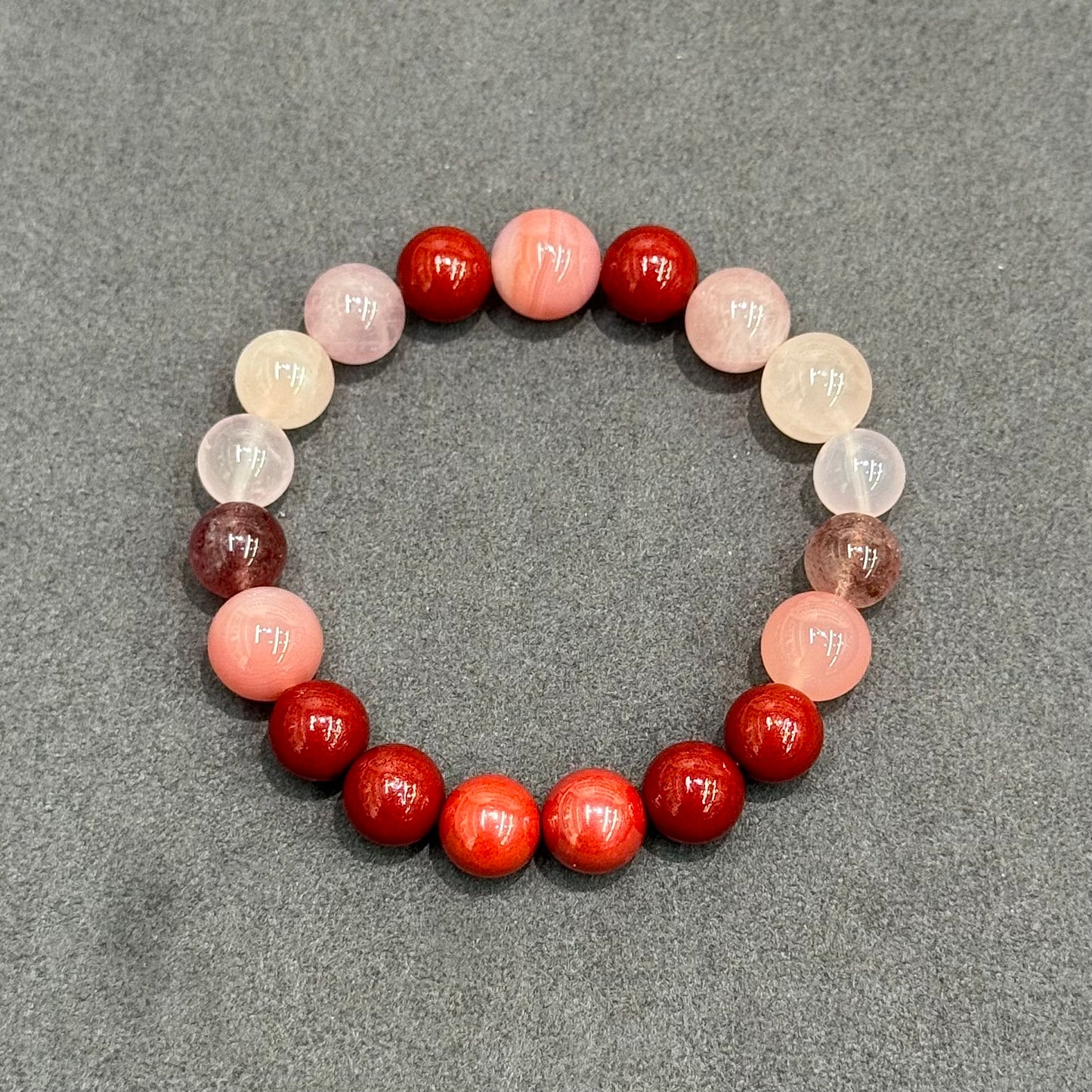 Fire Elemental Flow Multi-Gemstone Bracelet - “Rises from the ashes. Fire never dies.”