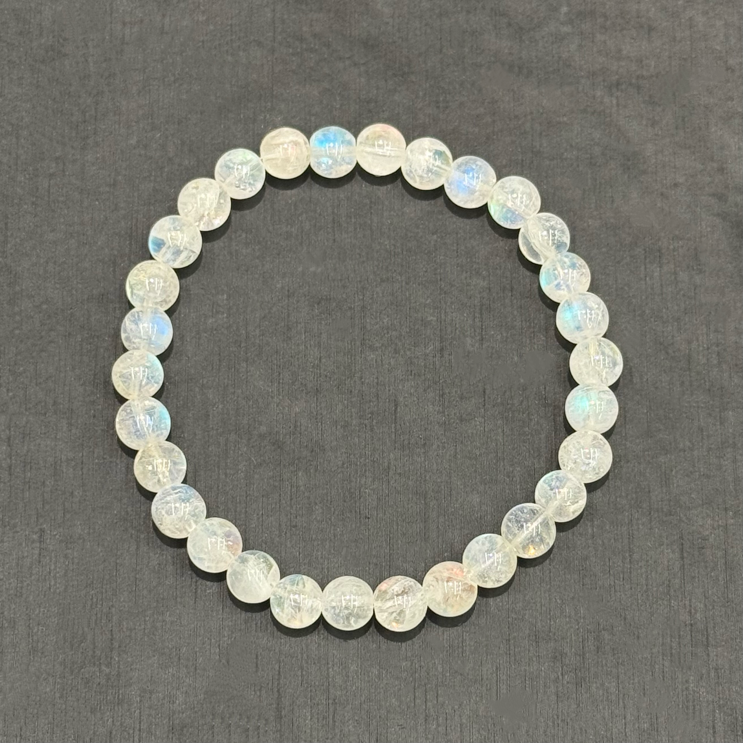Madagascar Rainbow Moonstone Bracelet - Misty Moonlight