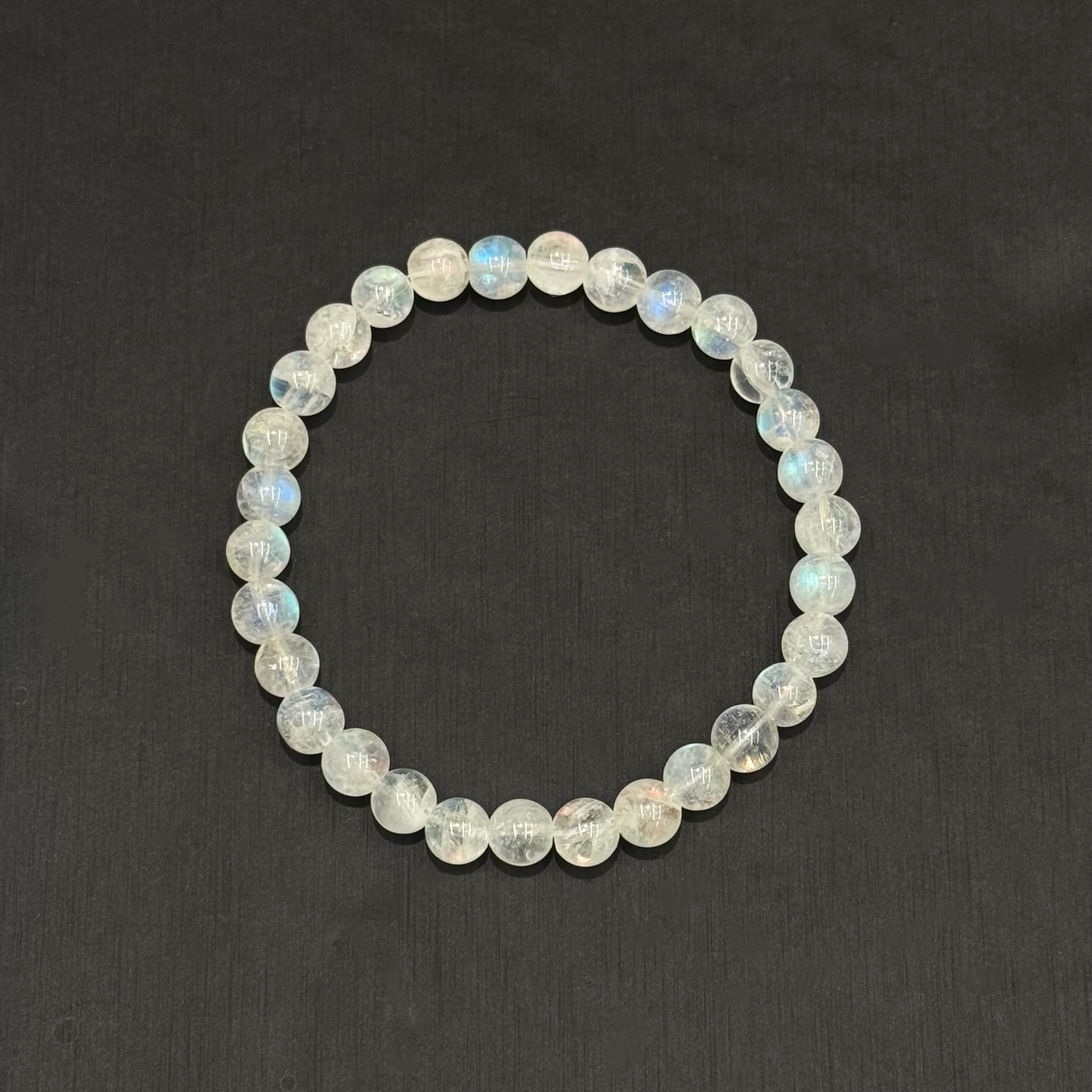 Madagascar Rainbow Moonstone Bracelet - Misty Moonlight