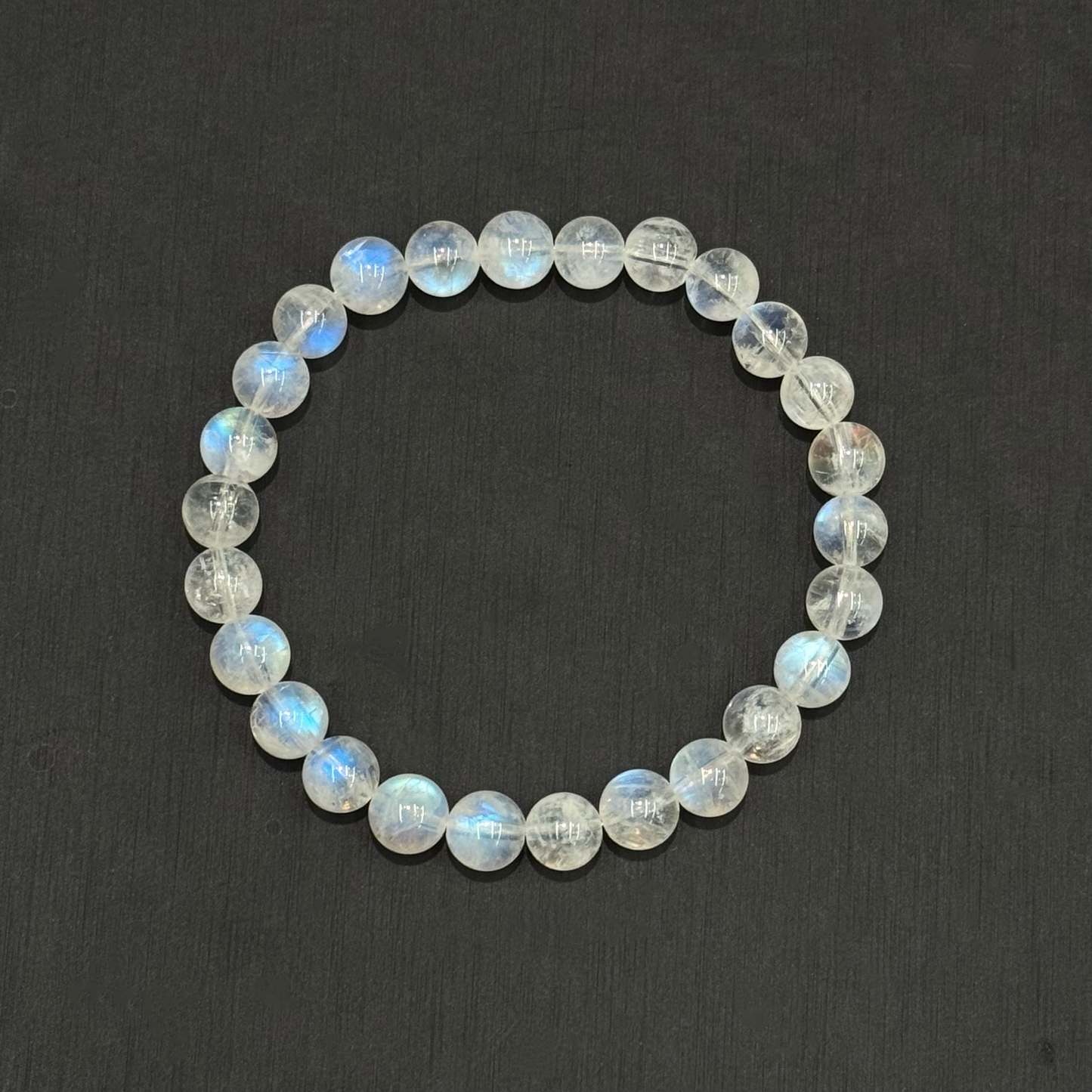 Indian Blue Moonstone Bracelet - Moonlit Whisper