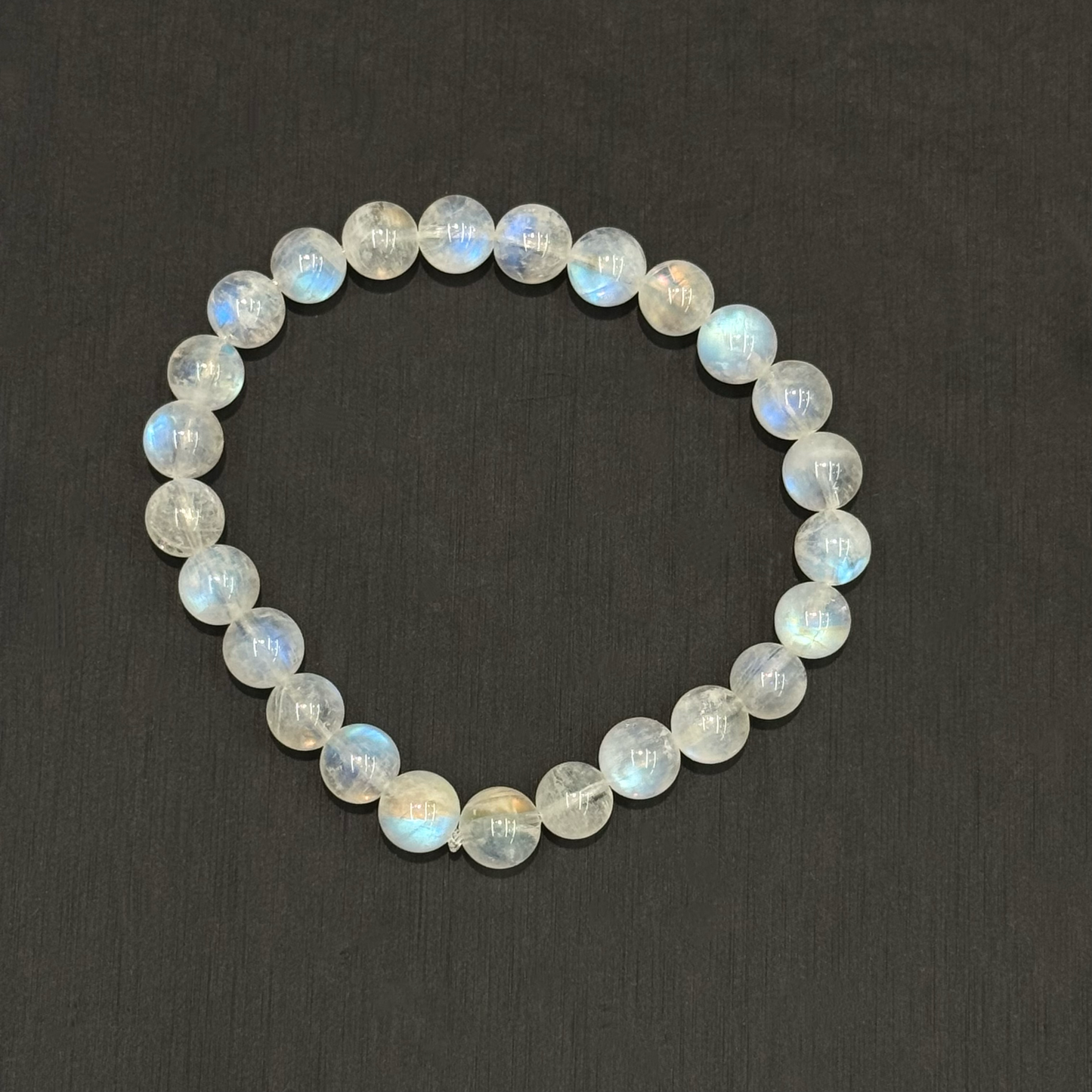 Indian Blue Moonstone Bracelet - Whisper of the Moon