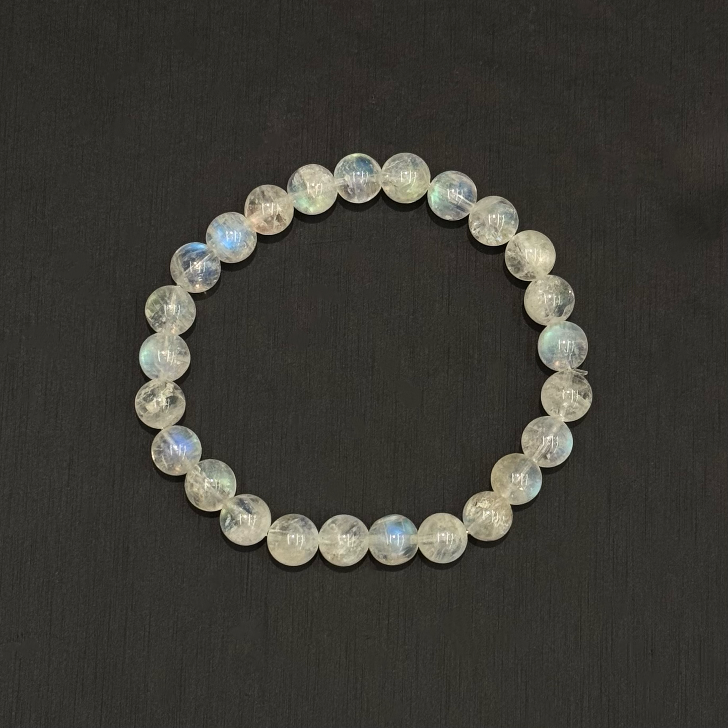 Madagascar Rainbow Moonstone Bracelet - Whisper of the Isles