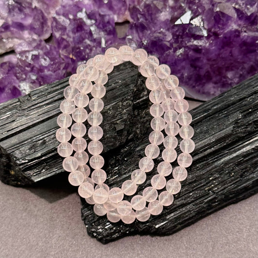 Mozambique Rose Quartz Bracelet - Love Ourselves