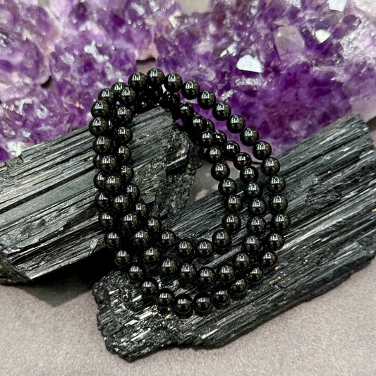 Obsidian Bracelet - Natural Purity