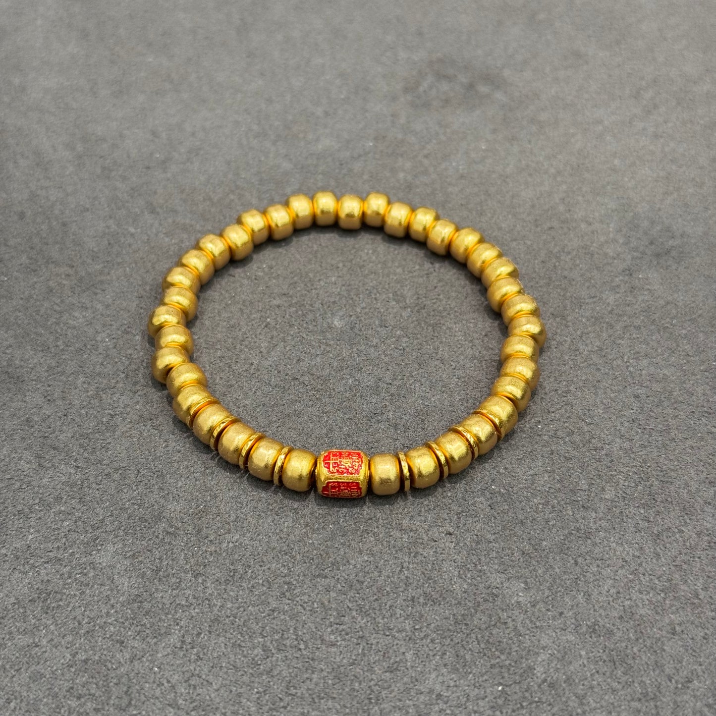 s999 Classic Gold-Plated Silver Bracelet