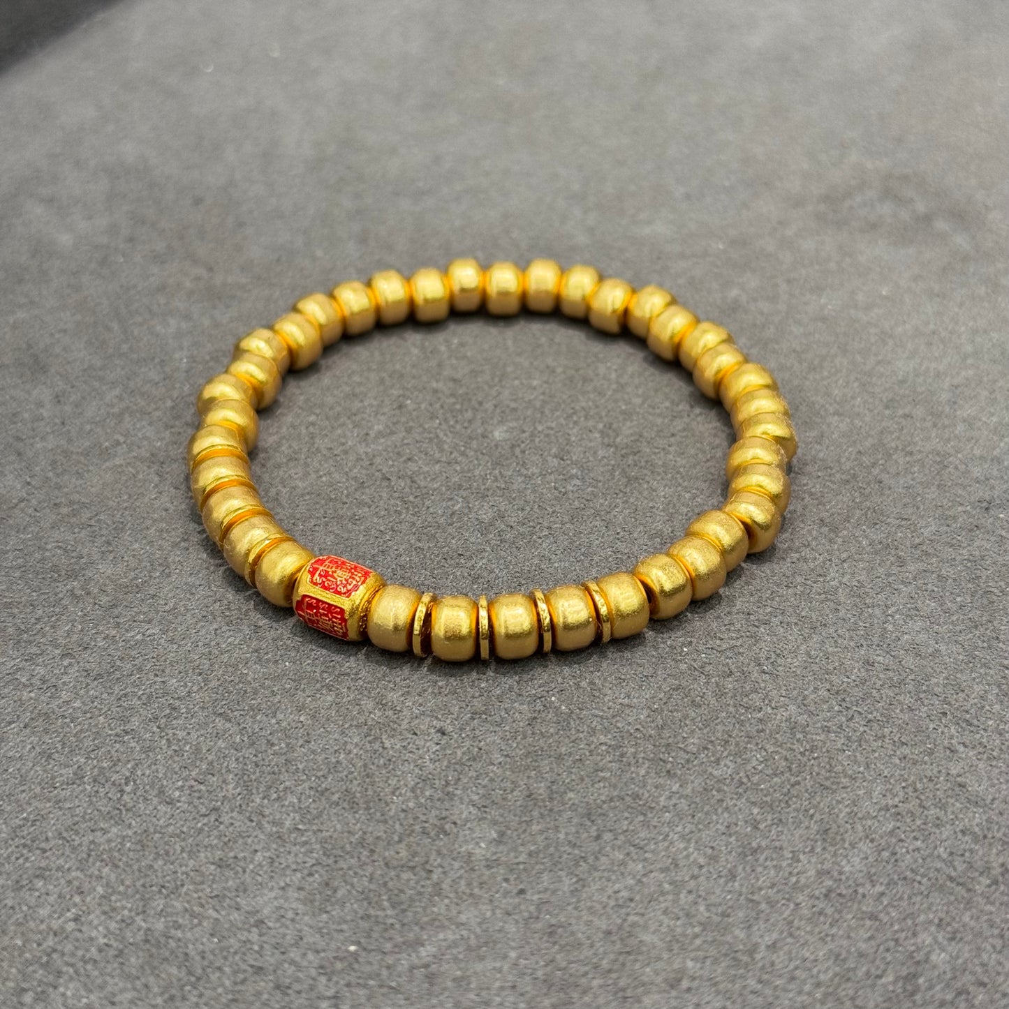 s999 Classic Gold-Plated Silver Bracelet