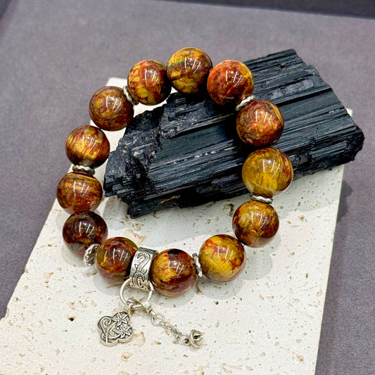 Red Pietersite Bracelet - Phoenix