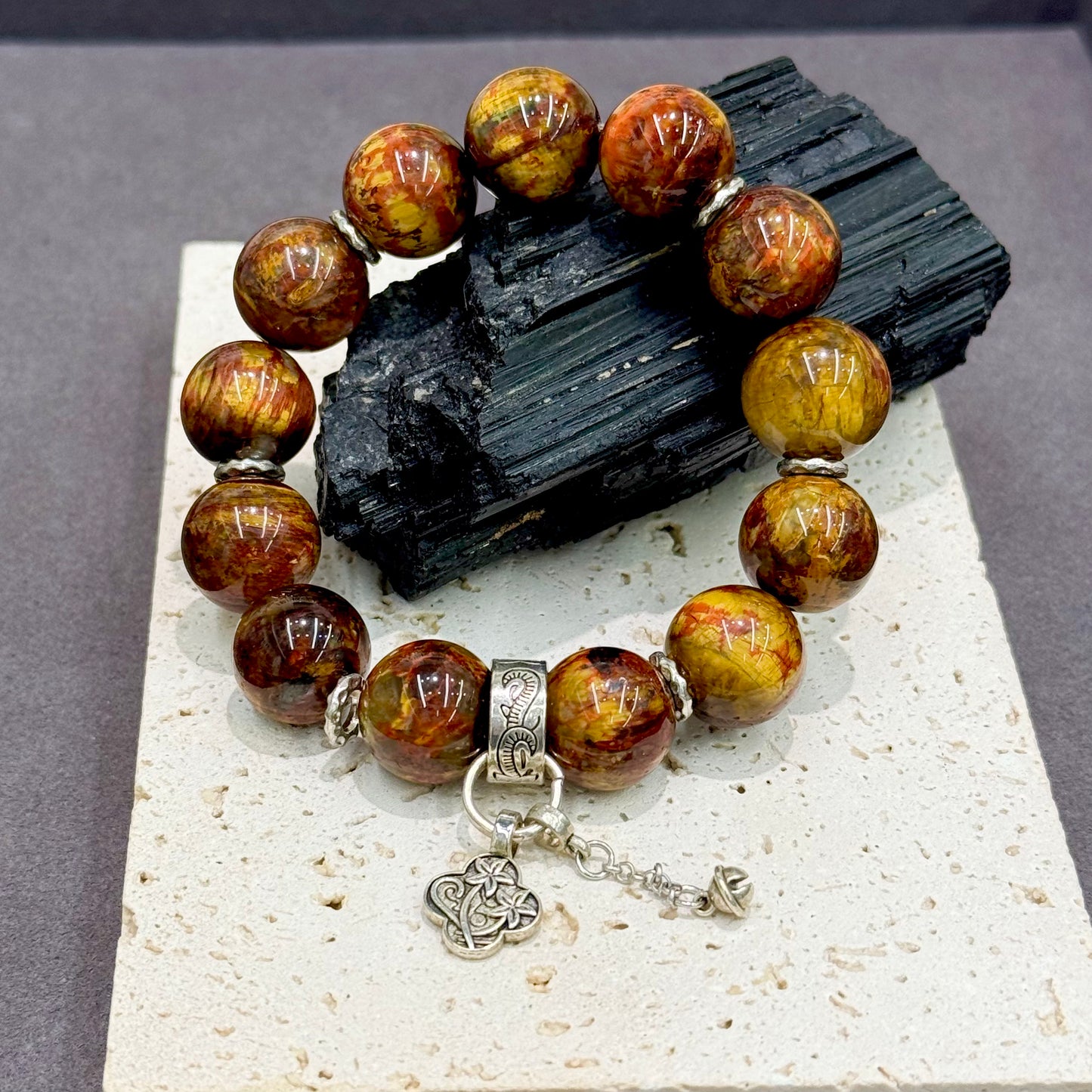 Red Pietersite Bracelet - Phoenix
